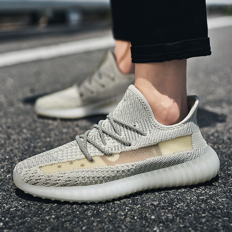 椰子350v2满天星男鞋 2020秋季透气情侣运动鞋反光学生椰子鞋女鞋