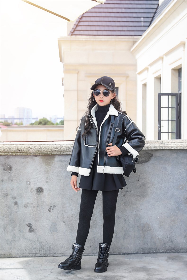 儿童靴女童马丁靴冬2020新款中大童韩版英伦风小女孩加绒公主短靴