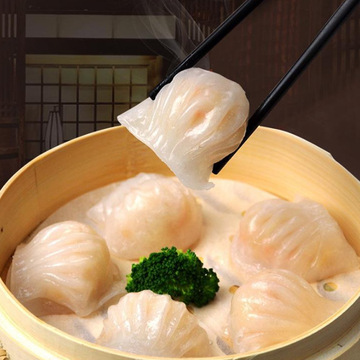 广东虾饺皇鲜虾480g*10盒整箱水晶饺蒸饺广式早茶楼点心速冻食品