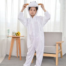 六一儿童动物表演服装 舞台表演服装卡通动物服装 小山羊 绵羊