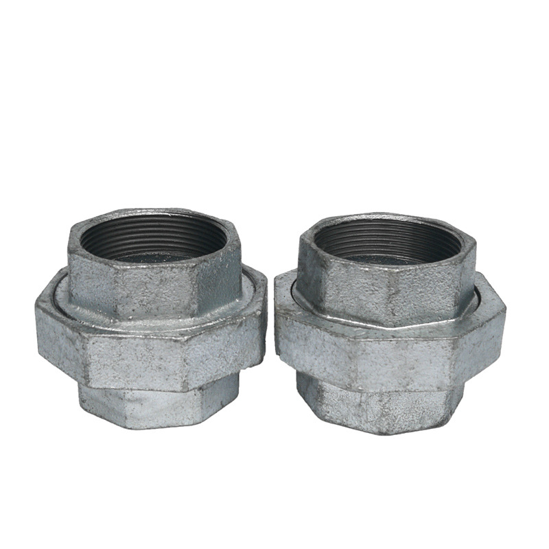 镀锌活接油仁双内丝活接丝口油任内螺纹活接活节玛钢管件