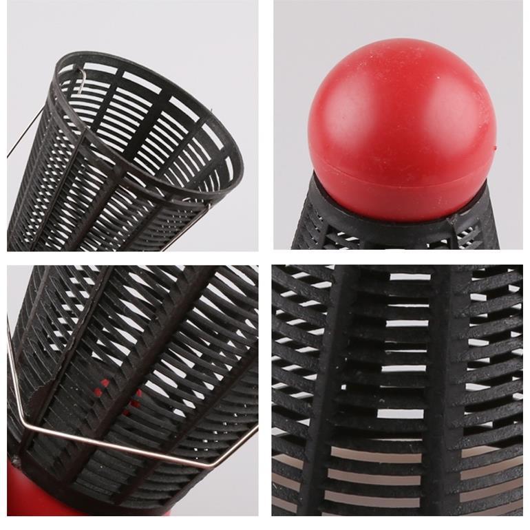 羽毛球形打窝器钓鱼窝料器投饵器撒饵笼定点打窝笼窝料用钓鱼用品