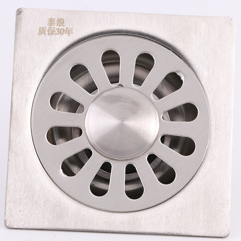 生产厂家批发3里深水地漏 洗衣机不锈钢防臭地漏 沐浴房阳台地漏
