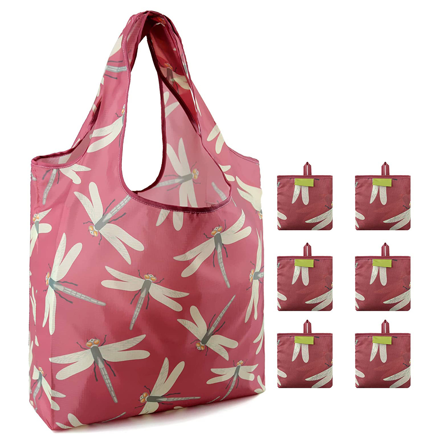 超市购物袋 可折叠小方包购物袋环保袋单肩女防水买菜牛津布logo