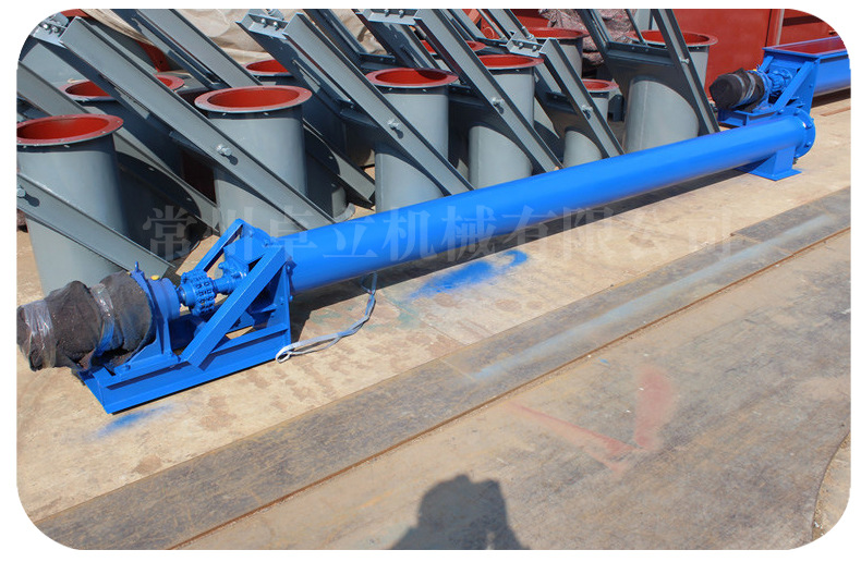 双轴螺旋输送机粉尘送料机单轴螺旋送料机大小头螺旋轴绞龙厂家