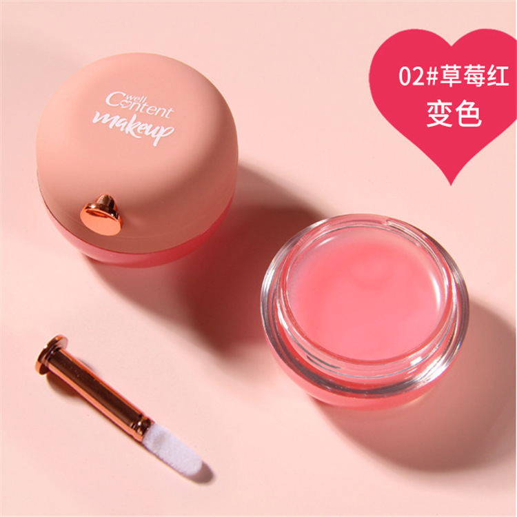 Well Content Moisturizing Water Sense of Repair Lip Care Film Temperature Sense Color Fading Lip Lines Moisturizing Nourishing Exfoliating Lip Balm