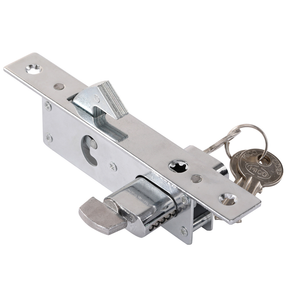 移门地锁锁芯阳台门双开推拉门锁米高地锁铝合金地锁铝框移门锁