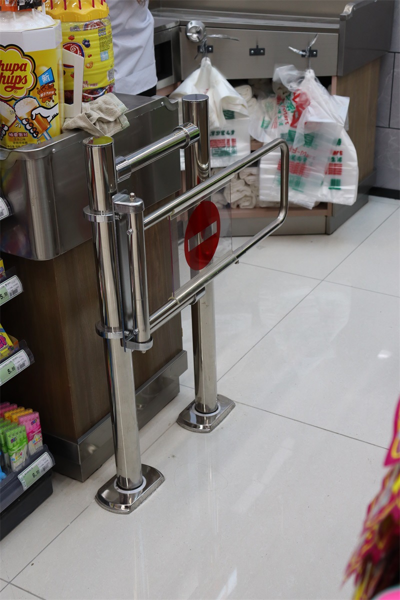 收银台护栏超市收银台通道护栏不锈钢拆卸款隔离围栏