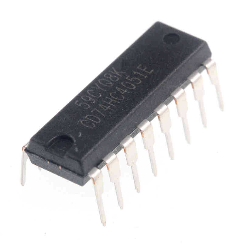 原装现货 cd74hc4051e 封装dip-16 多路复用器 模拟开关 逻辑ic