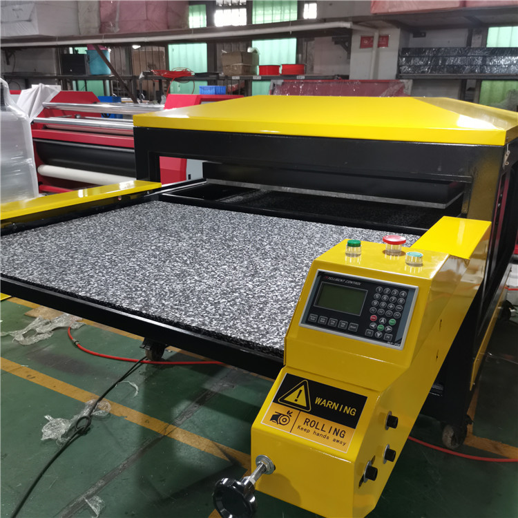 全自动液压印花烫画机 双工位单边升华机鼠标压烫大幅面热转印机