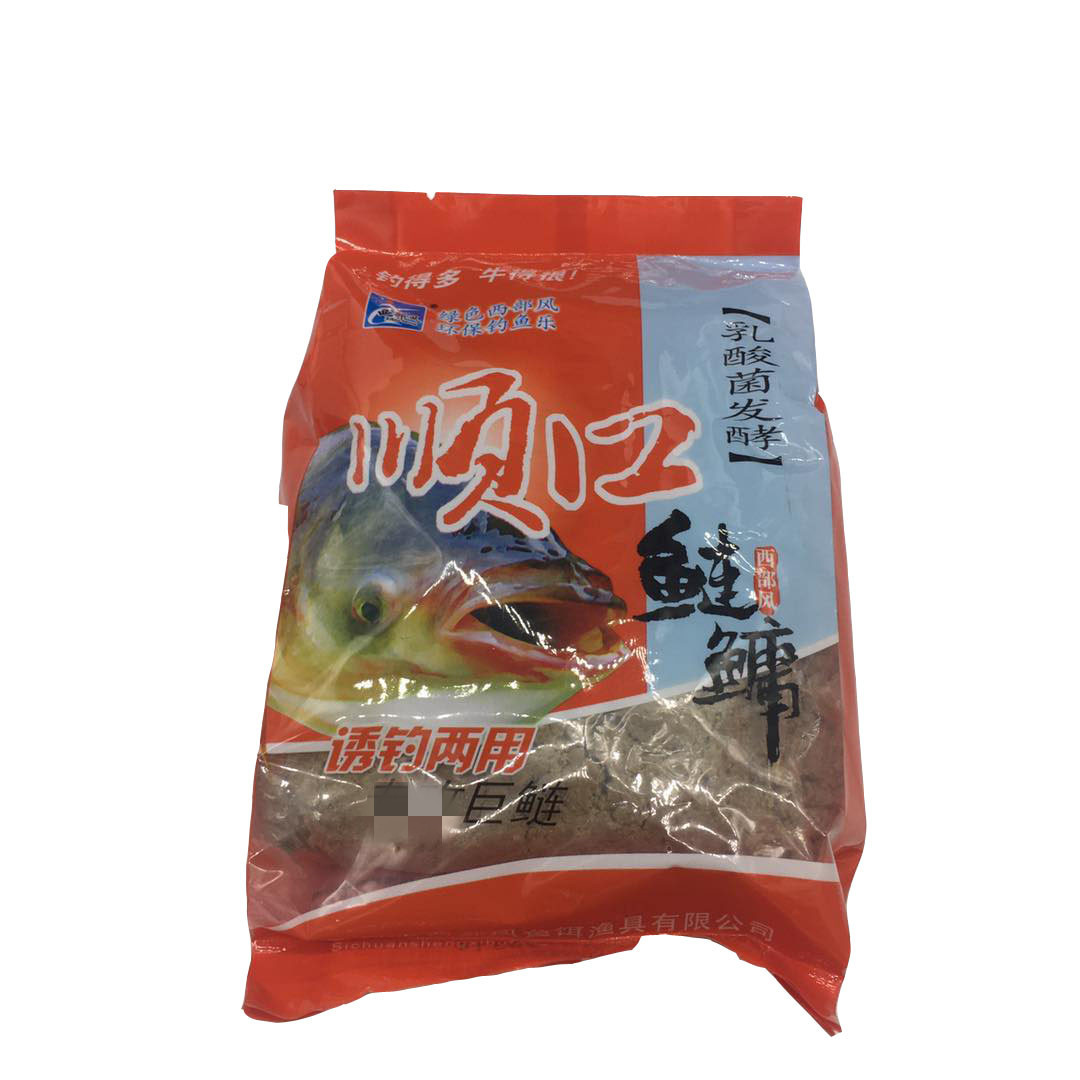 西部风鱼饵顺口鲢鳙500克湿饵大头鲢花白鲢花篮鲢鳙整件60包