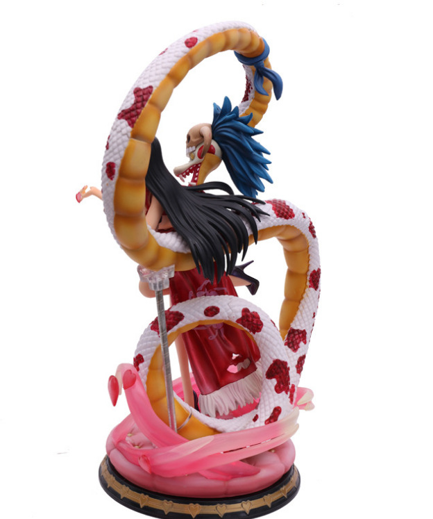 海贼王gk蛇姬爆衣女帝汉库克可发光盒装手办摆件