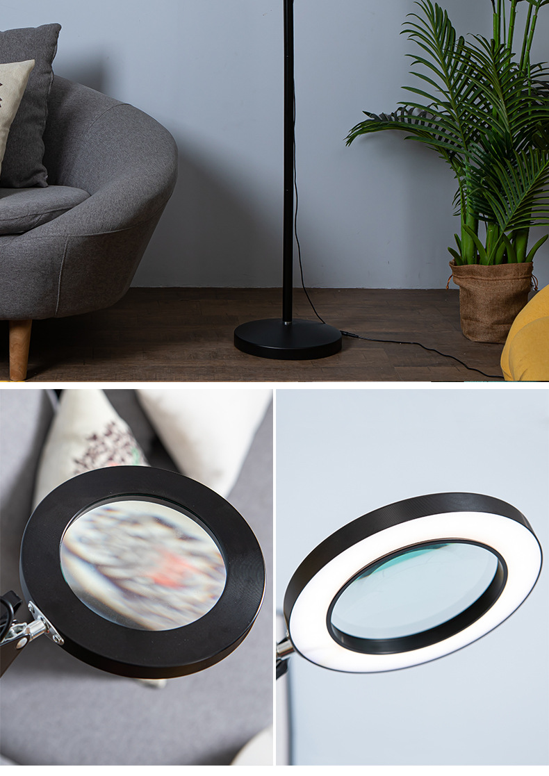 享域 补光化妆护眼led usb调光调色灯放大镜维修刺身纹绣落地灯