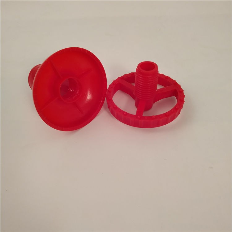 彩色家庭diy加固塑料拖把头子拖把夹自制拖把配件圆形塑料拖把头