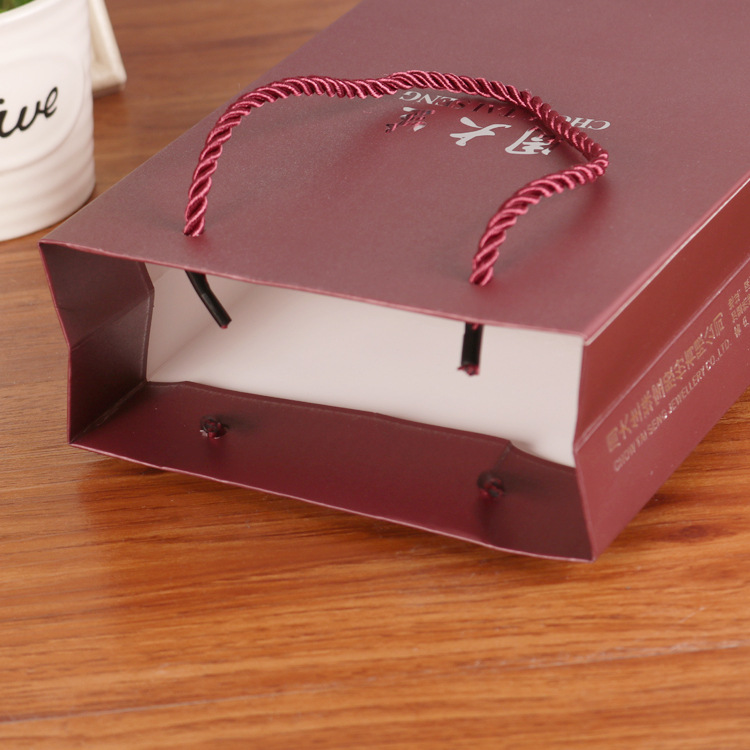 珠宝纸袋,磨砂纸袋,牛皮纸袋,中国珠宝手提袋,周大生珠宝包装纸袋