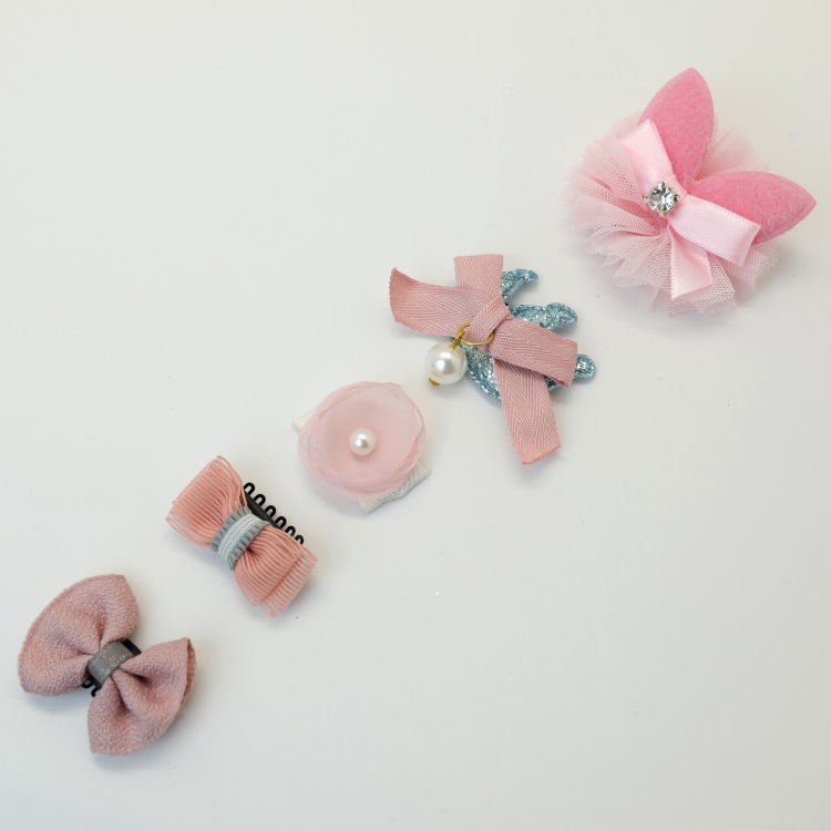 汗毛夹婴儿发夹小号公主女宝宝发卡婴幼儿发量少发饰胎毛夹子