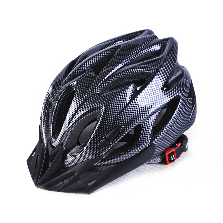 Factory Wholesale Bicycle Bicycle Helmet Road Bike Mountain Bike Integrated Molding Men's and Women's Riding Helmet Adult