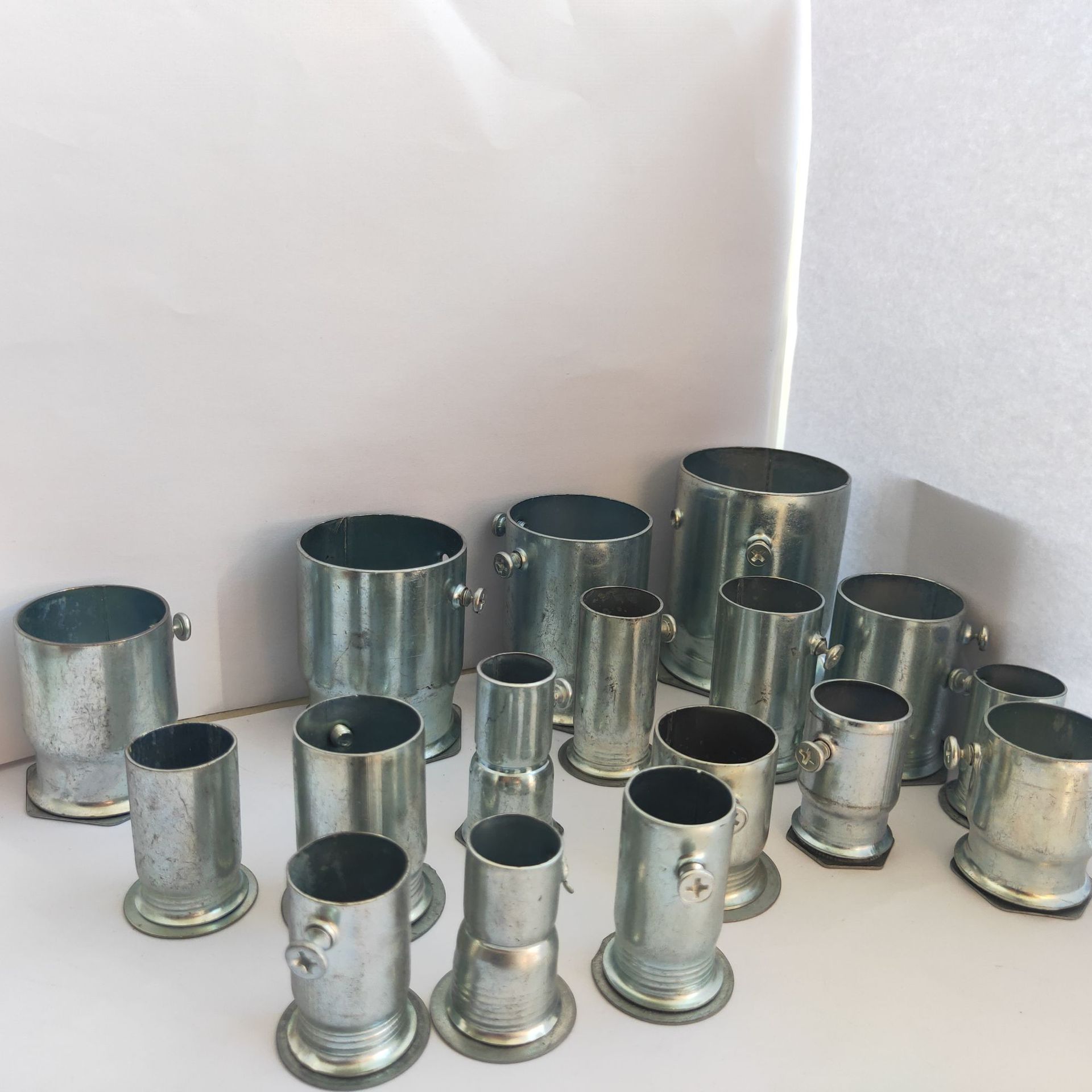 jdg盒接锁螺母内罗接 kbg管内丝铁罗接 扣压式连接锁扣线管锁母