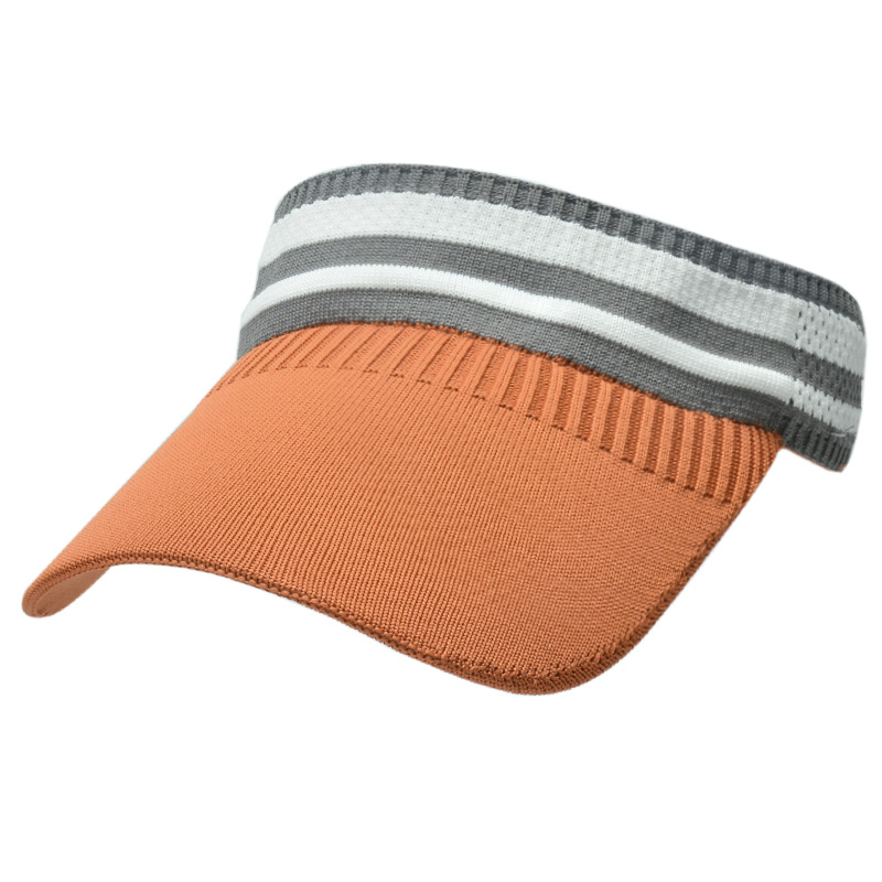 9326 Summer Women's Golf Baseball Topless Hat Outdoor Running Hat Korean Men's Sun Protection Sun Hat