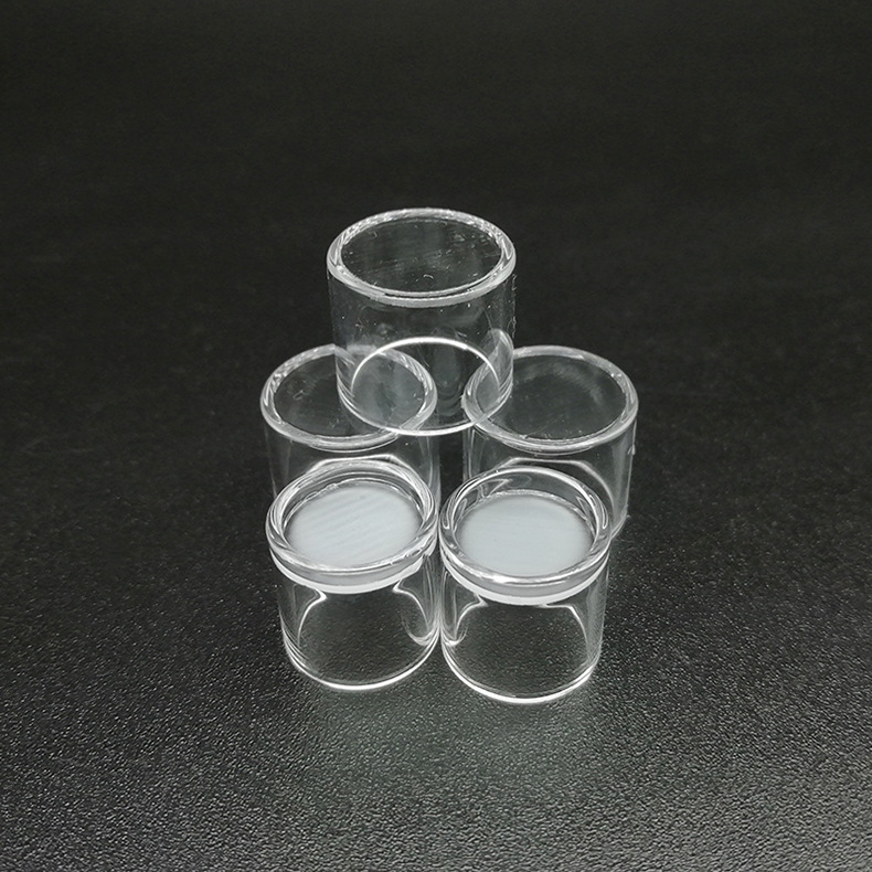 石英玻璃杯 石英锅石英杯 可打孔透气 烟锅 来图定制石英玻璃