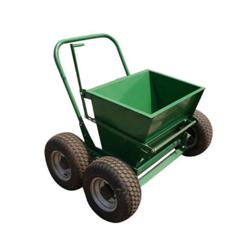 低价促销 人造草坪充砂机 小型手推草坪填砂机 150型草地冲沙机