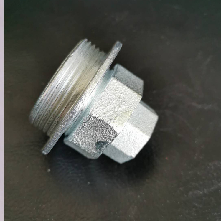 玛钢管件 水暖管件 暖气片铁活接补芯 采暖炉专用正反丝补芯