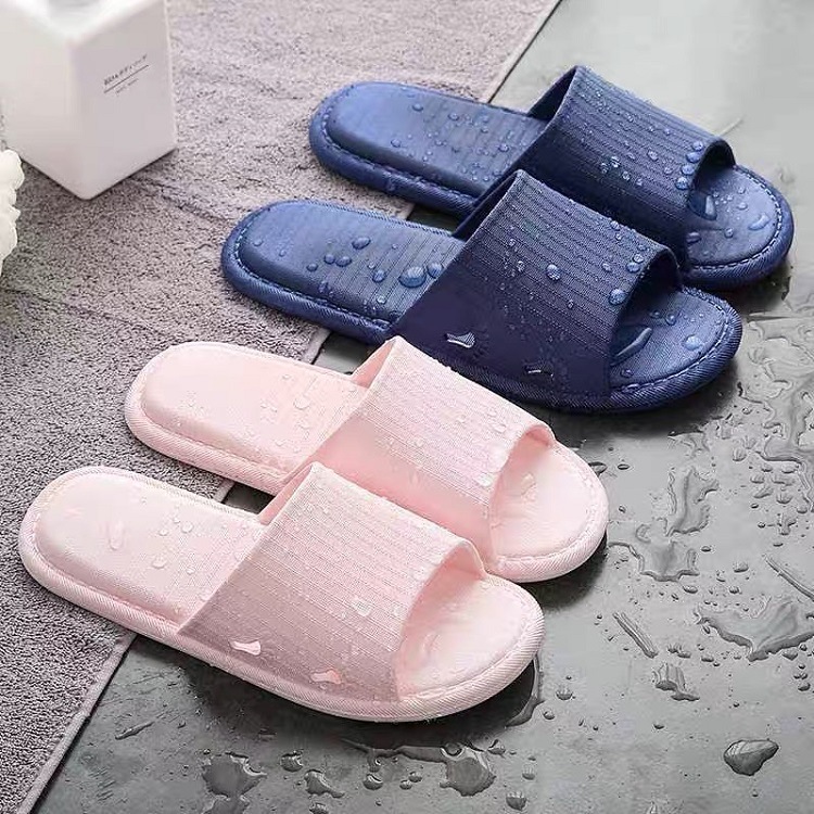 Home Slippers for Women Summer Household Bathroom Non-Slip Bath Soft Bottom Indoor Hotel Outdoor Wear Couples Sandals Wholesale