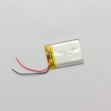 聚合物电池lp40253530037v智能水杯蓝牙耳机led灯无线键盘