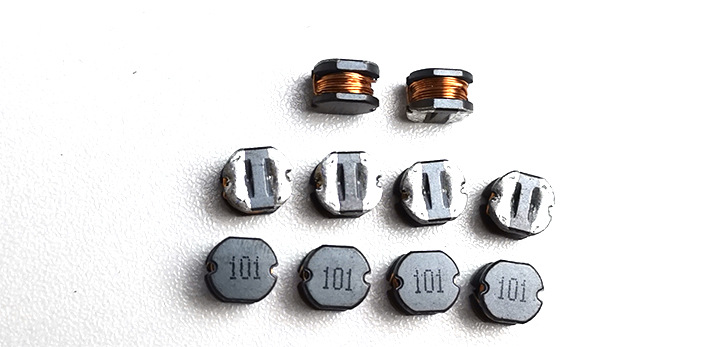 钰峰科技功率开磁贴片电感cd75-101滤波电感磁环环形电感三脚电感