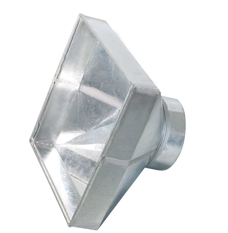 螺旋风管配件厨房吸油烟废气罩厂房除尘排气收集罩通风集气罩