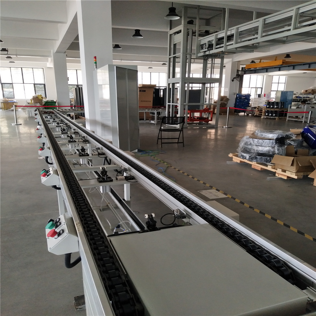 推荐大型提升机 倍速链组装线 自动装配线工装板生产线空调输送线-阿