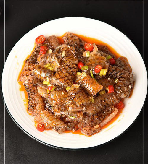 藤椒鱼皮卷 q弹鱼卷 开袋即食海鲜藤椒鱼皮卷餐下饭凉菜小吃175g