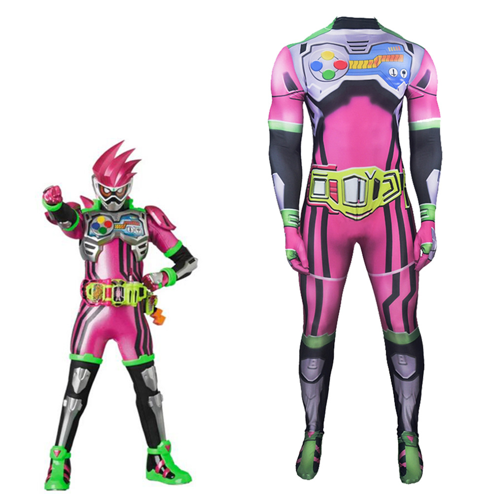ex- aid 假面骑士衣服 kan men rider ex-aid 连体紧身衣