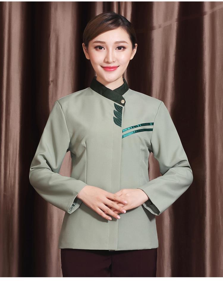 08保洁工作服夏季男女薄款短袖套装酒店宾馆物业pa阿姨大码定制lo