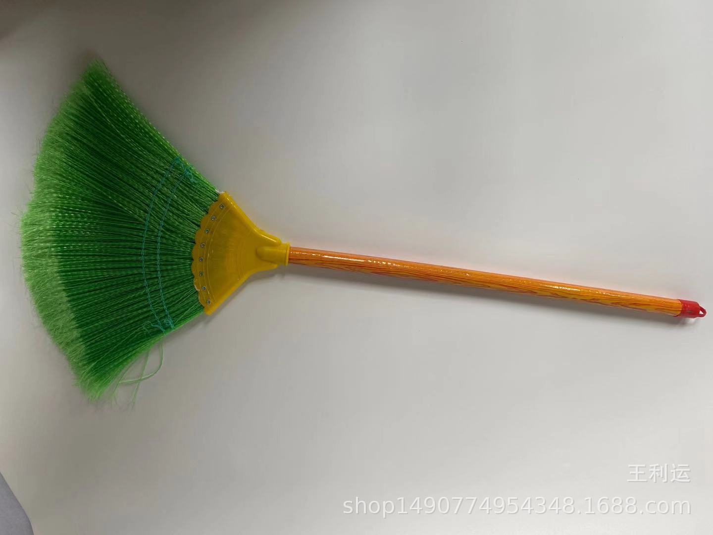 批发 八钉塑料丝扫把 大长丝笤帚 临沂塑料扫帚 加长丝草笤帚
