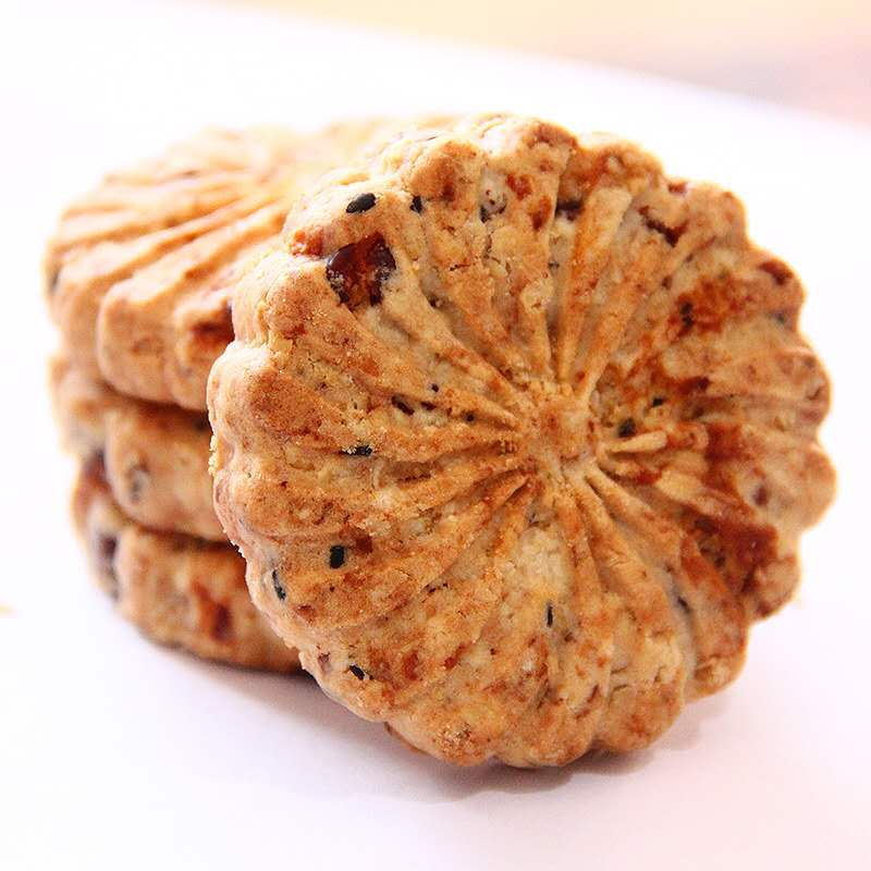 山药薏米燕麦饼 薏米粗粮饼干礼盒装中年休闲大麦若叶燕麦饼批发