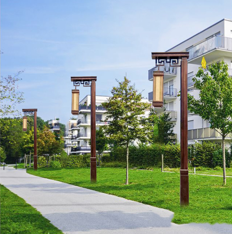 现代简约极简风长条户外壁灯防水庭院墙灯室外花园别墅