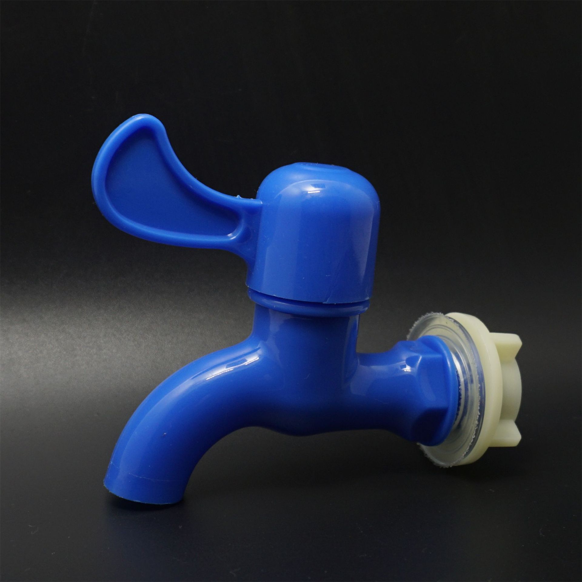 5万件塑料蓝色水龙头 旋钮式泡酒瓶水嘴 果汁瓶储水箱矿泉水桶龙头水