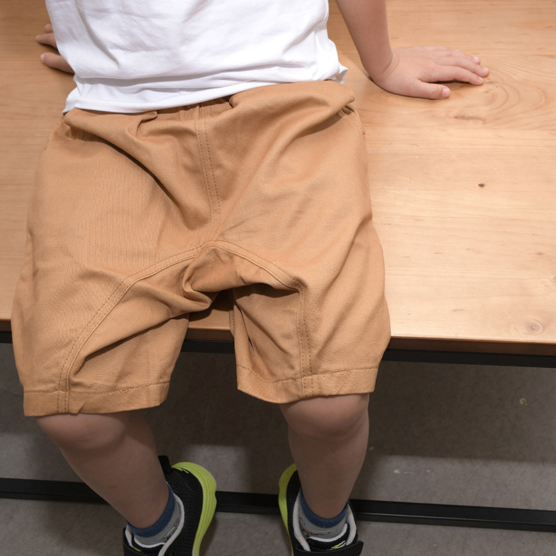 2021夏季新款儿童宽松大兜梭织裤中小童男童女童大裆休闲韩版短裤