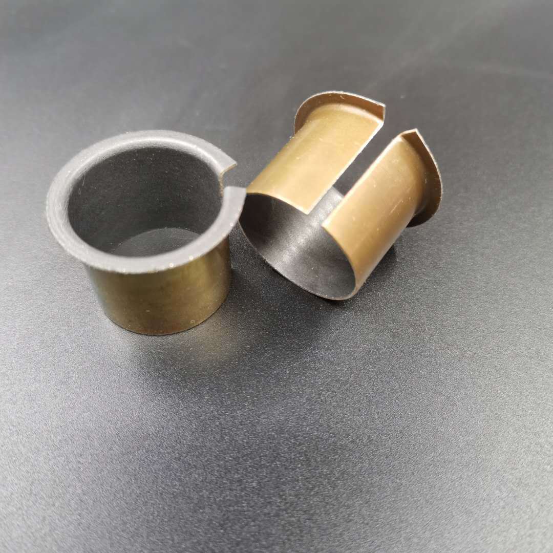 工厂直营sf-1f 自润滑翻边轴承涨紧轮 轴套法兰铜套