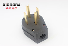 雄达/XIONGDA  美式工业 NEMA 14-30P 30A 250V 四孔电源插头