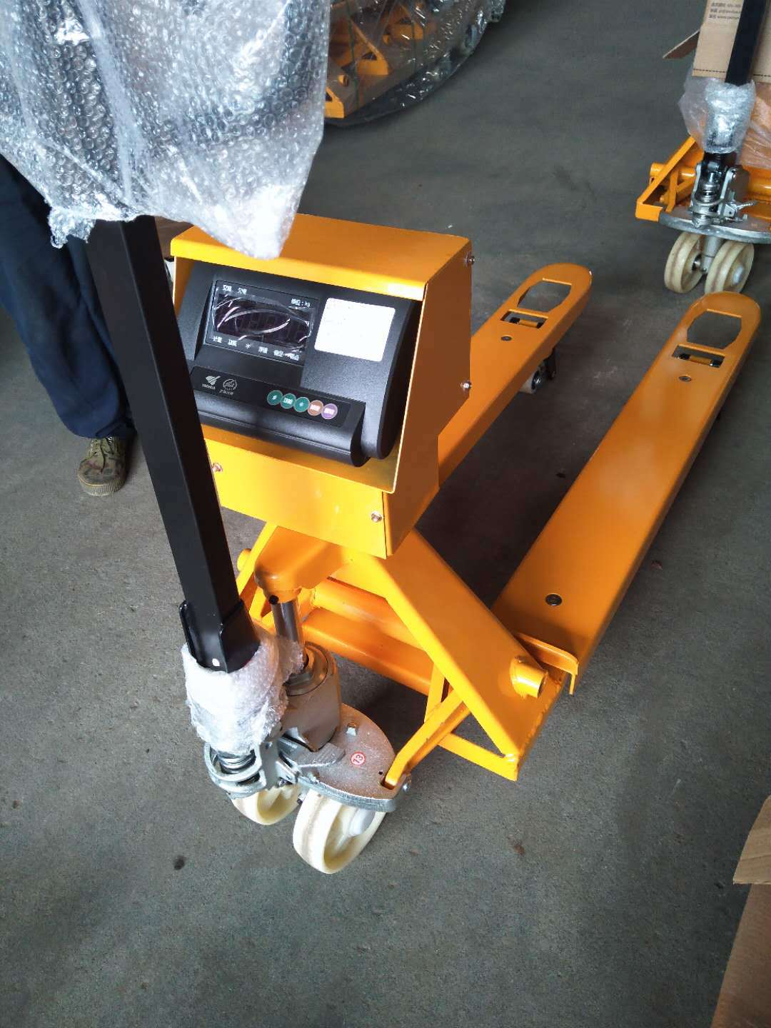 液压电子称重叉车电子叉车秤 电子秤搬运车 带打印电子秤叉车