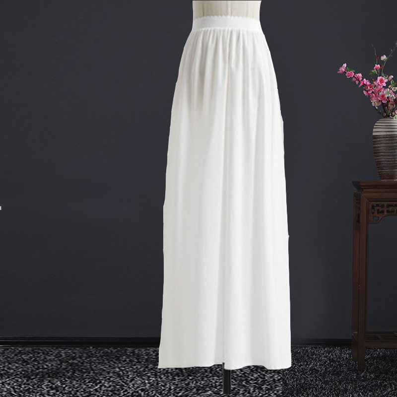 新款汉服衬裙马面夏季内搭防走光宋抹裙打底衬裙中长款大摆半身裙