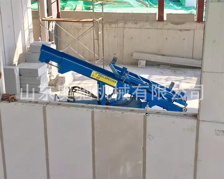 隔墙板安装机 移动式电动液压隔墙板安装机 轻质隔墙板立板机