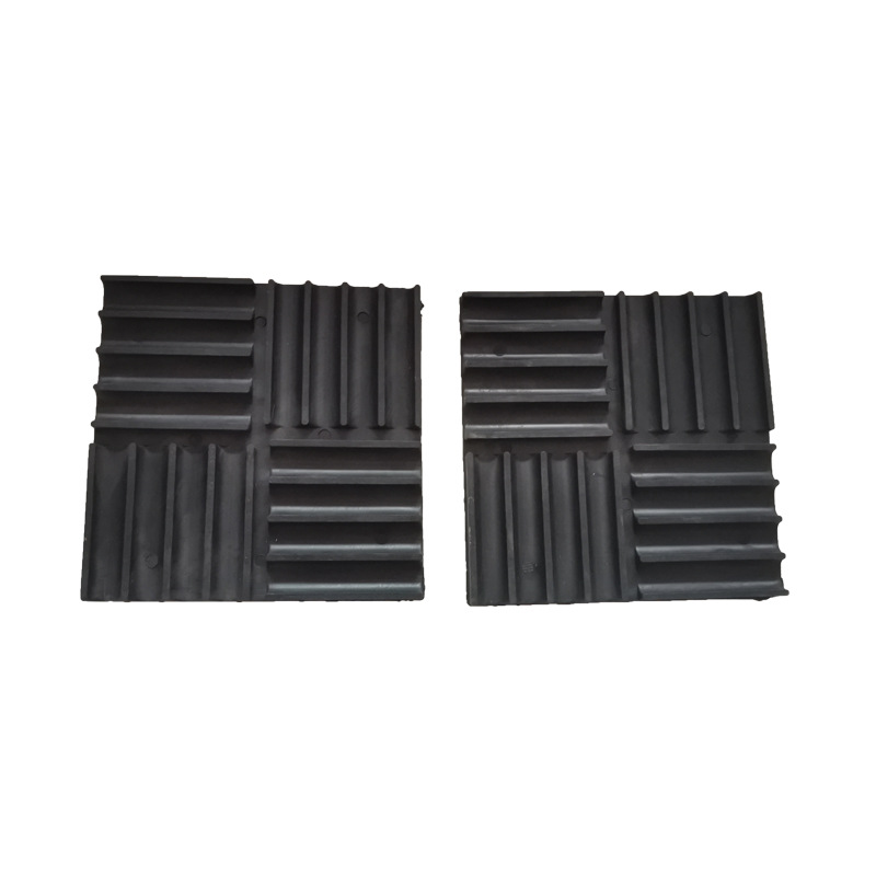 橡胶减震垫防震缓冲垫风机机床橡胶块空调减震方块水泵正方形垫块