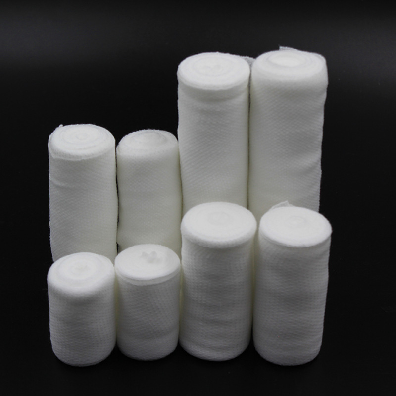 pbt弹力自粘绷带平纹皱纹纱布弹性胶布运动绑带篮球护手腕