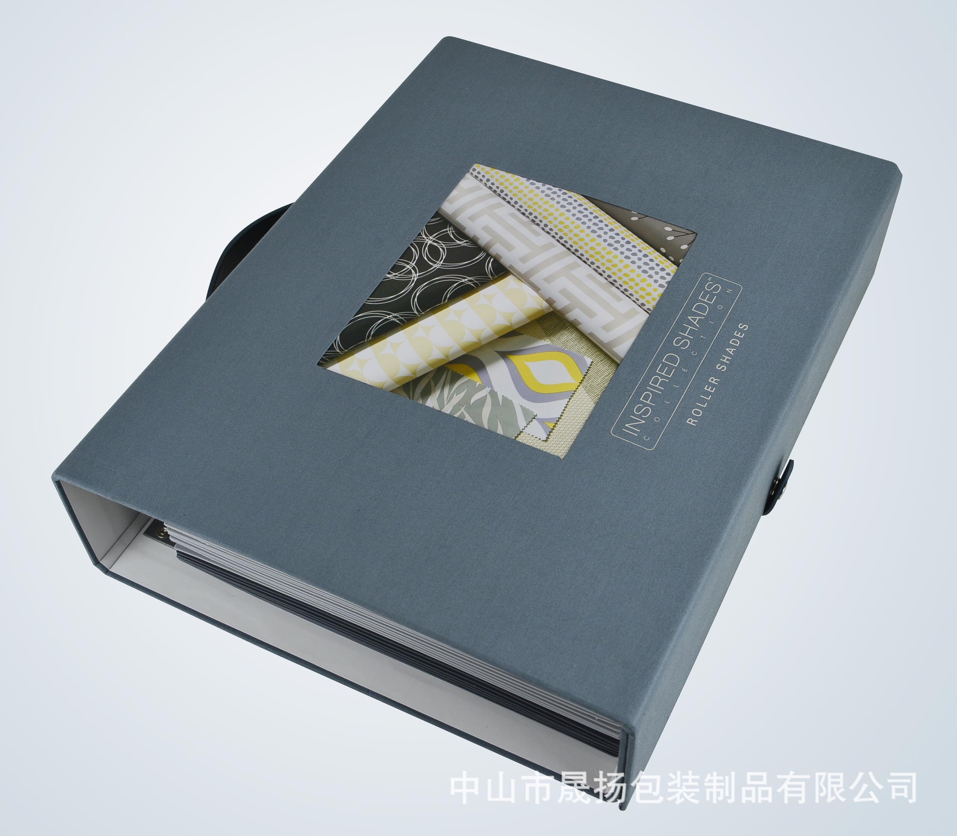 窗帘布样板册-生产厂家定做窗帘面料样板册布料样品册样册外壳