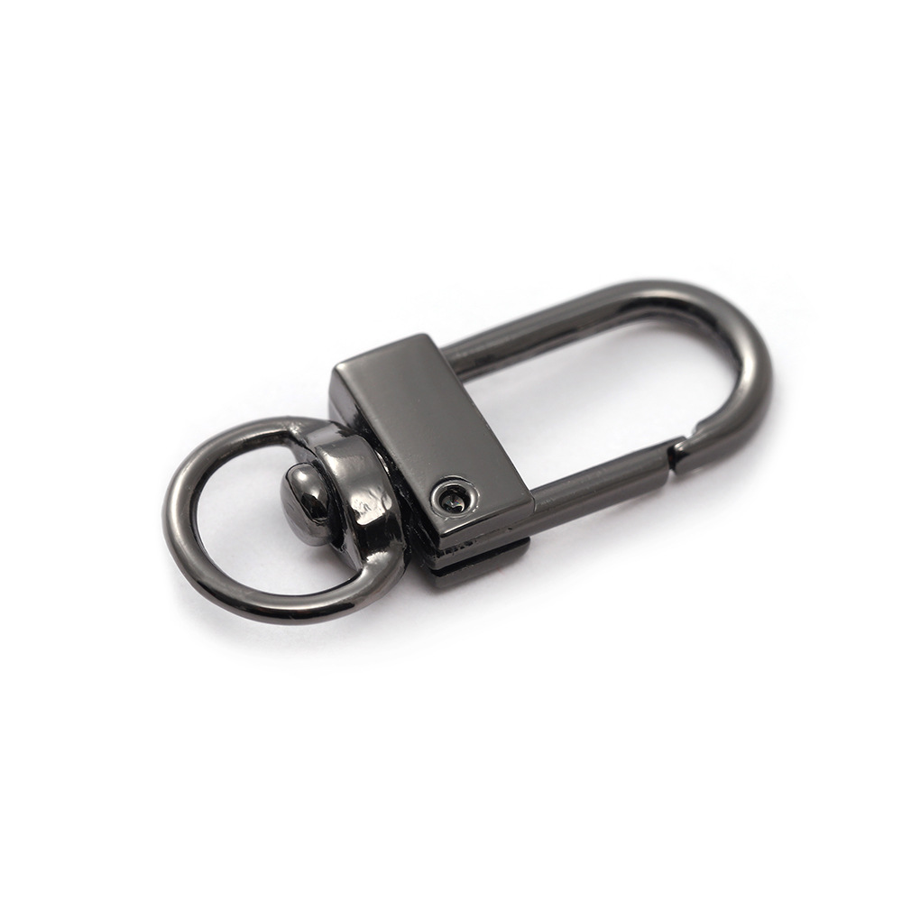 Spot Metal Hooks Hardware Luggage Accessories Keychain Lock Snap Hook Small Door Latch Shrimp Buckle Earphone Accessories
