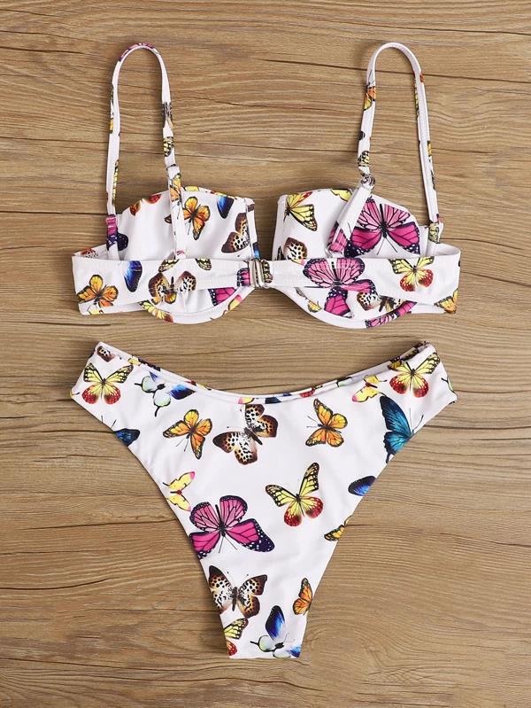 2020主推款欧美性感印花分体v托比基尼泳衣泳装女生泳衣现货