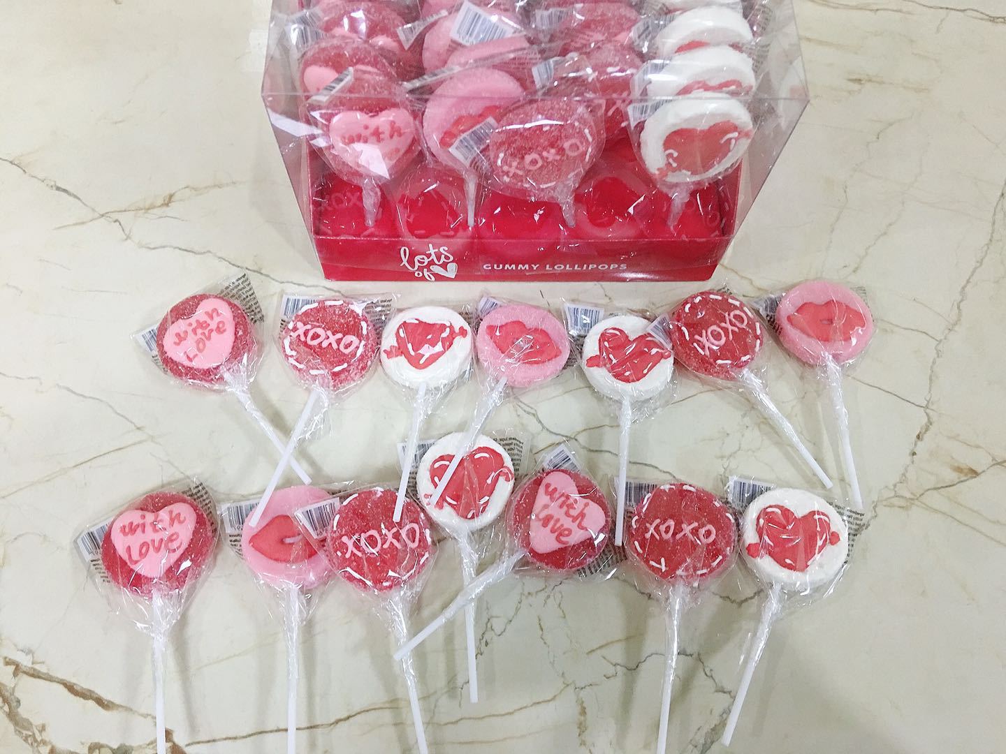 草莓味果胶棒棒糖20g/支一盒 办公室儿童休闲糖果零食